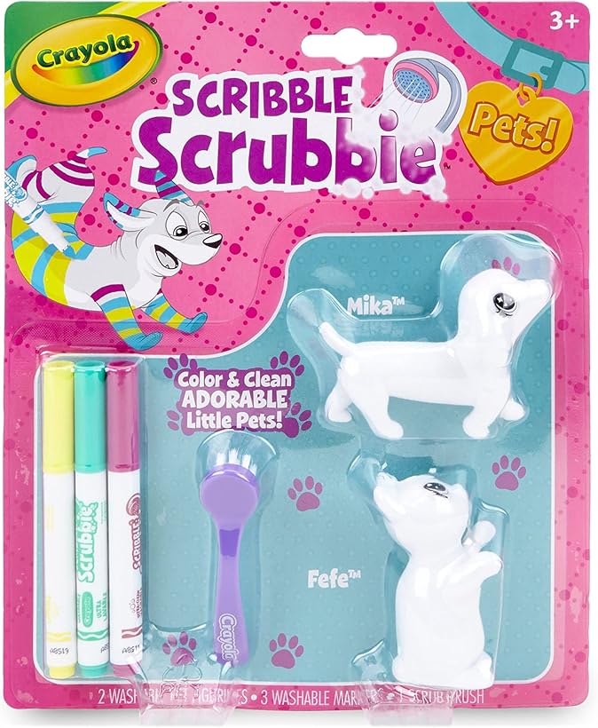 Scribble Scrubbie Color Wash