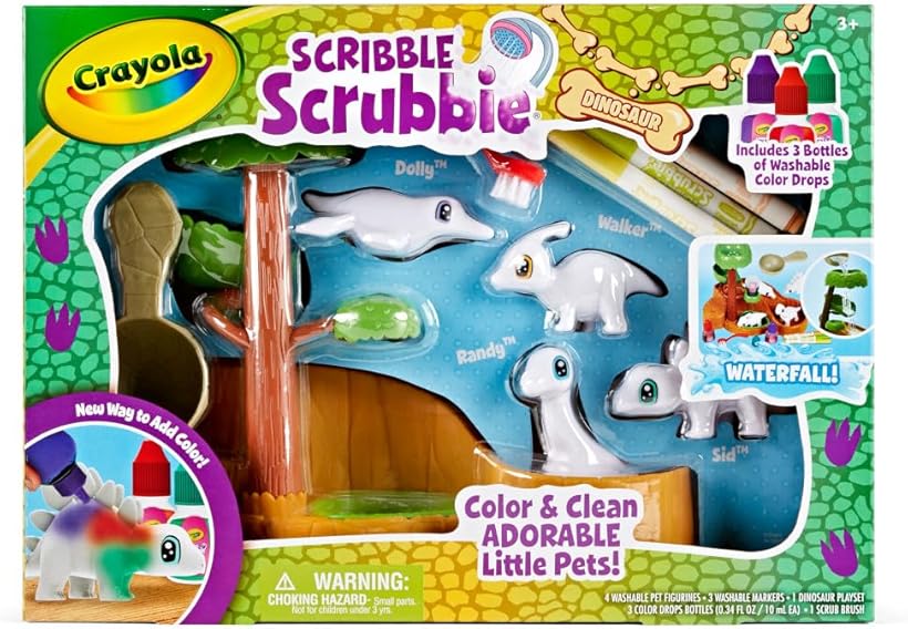 Scribble Scrubbie Dinosaur Waterslide